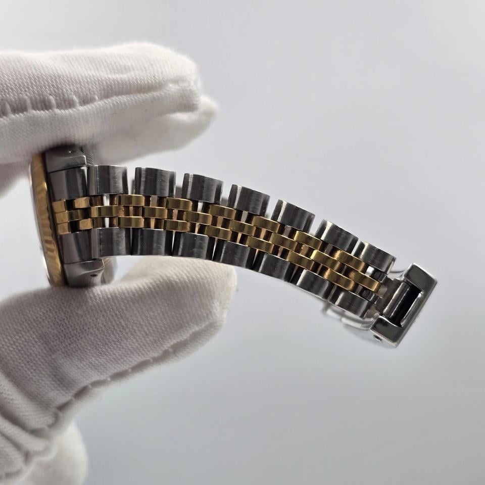 Rolex Lady Datejust žebrovaný dvoubarevný Jubilee šedý ciferník s počítačovými diamanty 26mm, 69173 — 2 z 8