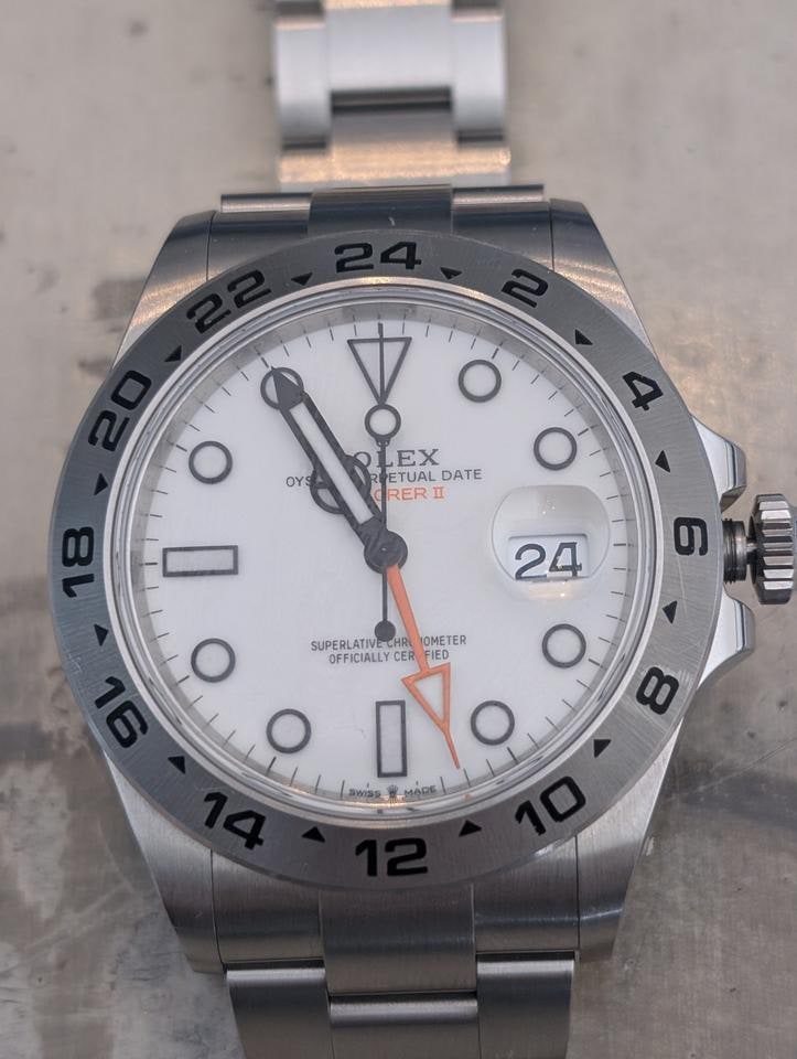 Rolex Explorer II Polar Excellent Condition Full Set 2024, 226570 — 1 of 15