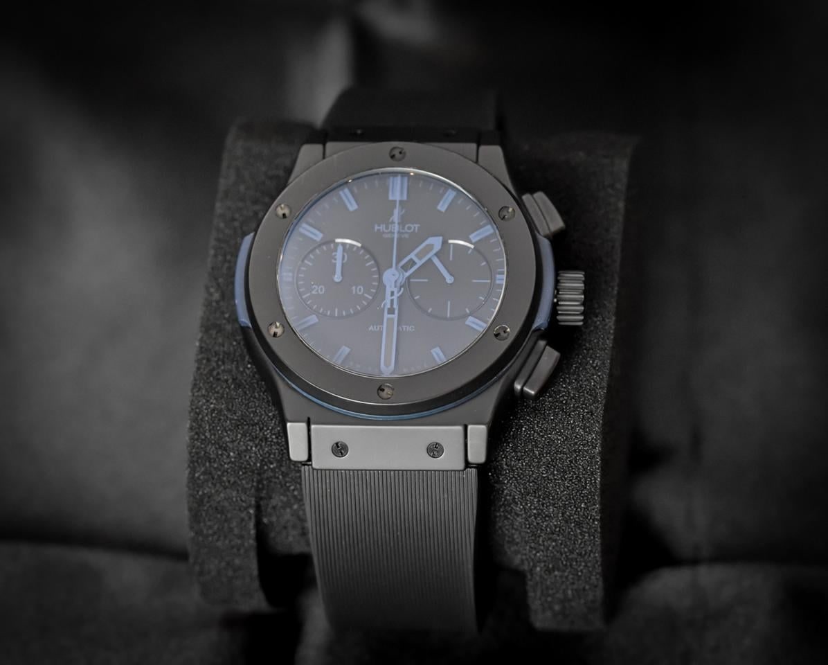 Hublot Classic Fusion Chronograph 45mm mattschwarze Keramik, 521.CI.1190.GR.ABB12 — 1 von 14