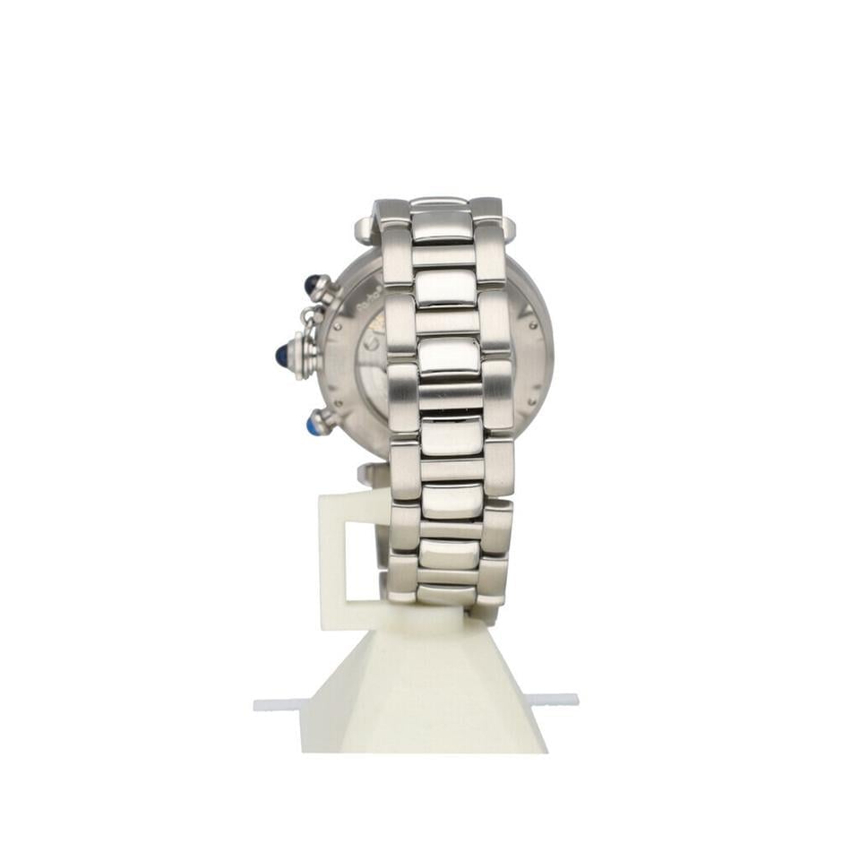 Cartier Pasha de Cartier Neu Cartier Service 2007 Box und Papiere Stahl Silber Automatik, 2113 — 2 von 10