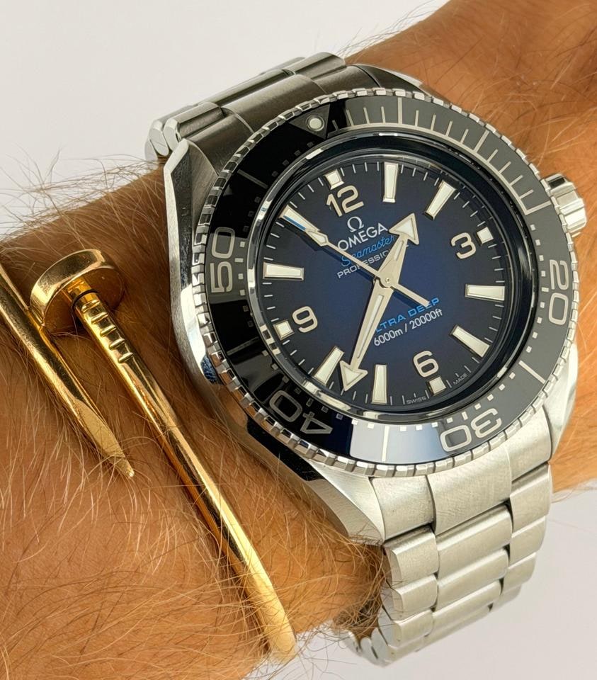 Omega Seamaster Ultra Deep 6000M Full Set Neuwertiger Zustand, 215.30.46.21.03.001 — 1 von 8