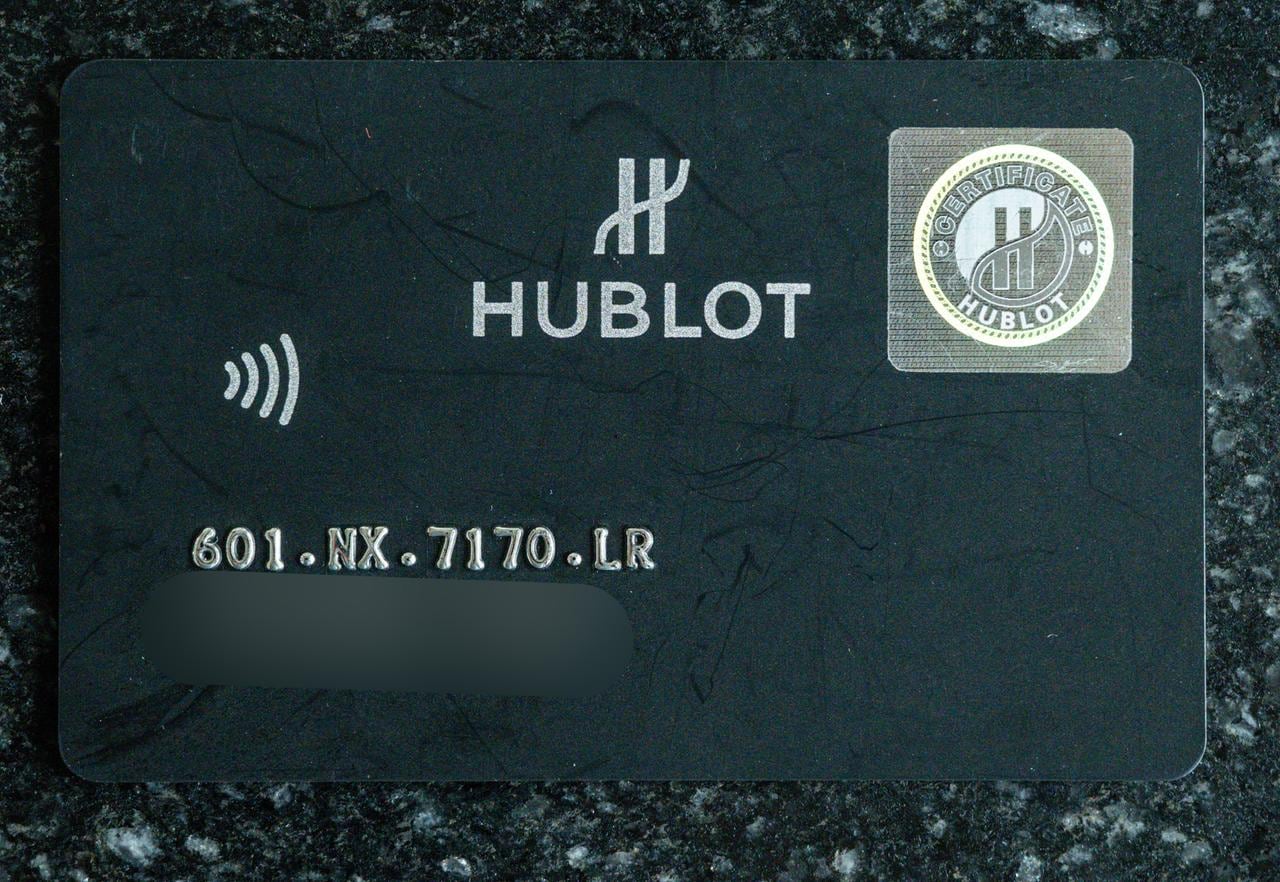 Hublot Spirit of Big Bang 45 Titanium Blaues Zifferblatt Alligator Papiere Chronograph, 601.NX.7170.LR — 2 von 16