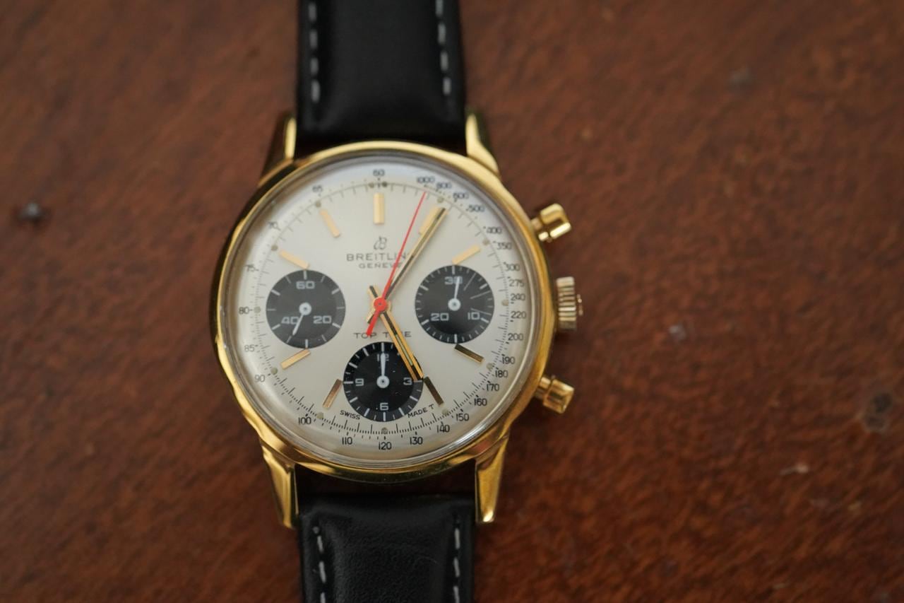 Breitling Top Time Vintage Ref. 810 Venus 175 Kalibr Panda Ciferník 1960s, 810 — 2 z 14