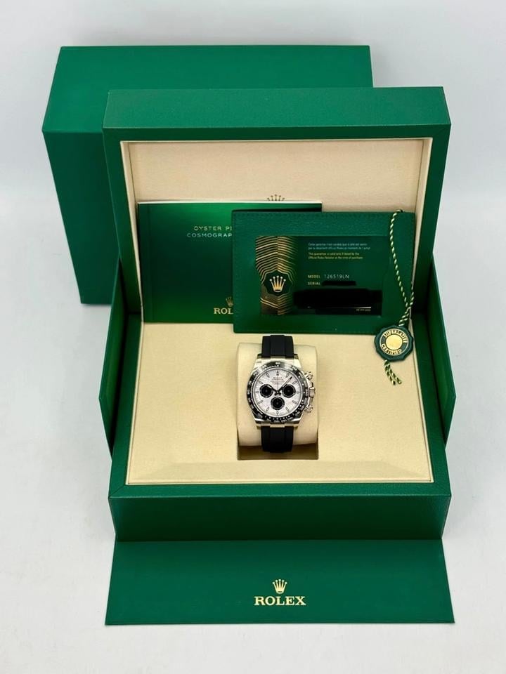 Rolex Daytona 40mm bílé zlato Oysterflex meteoritový ciferník zcela nové 2026, 126519LN-0006 — 2 z 10