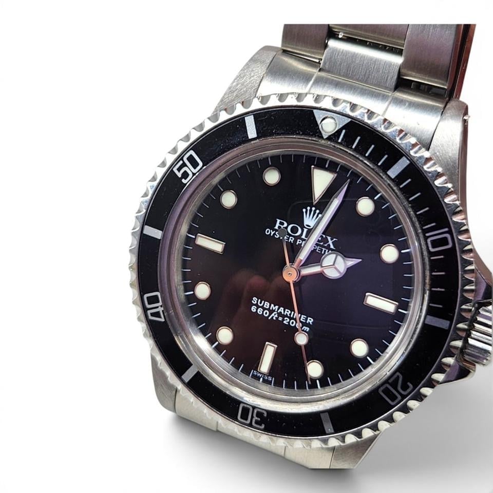 Rolex Submariner No Date 40mm nerezová ocel černý automatický R Series 1987, 5513 — 2 z 15