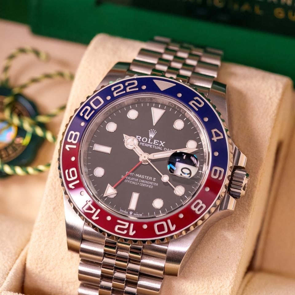 Rolex GMT Master II Pepsi Jubilee Blue Red Full Set USA Ready To Ship, 126710BLRO — 2 of 11