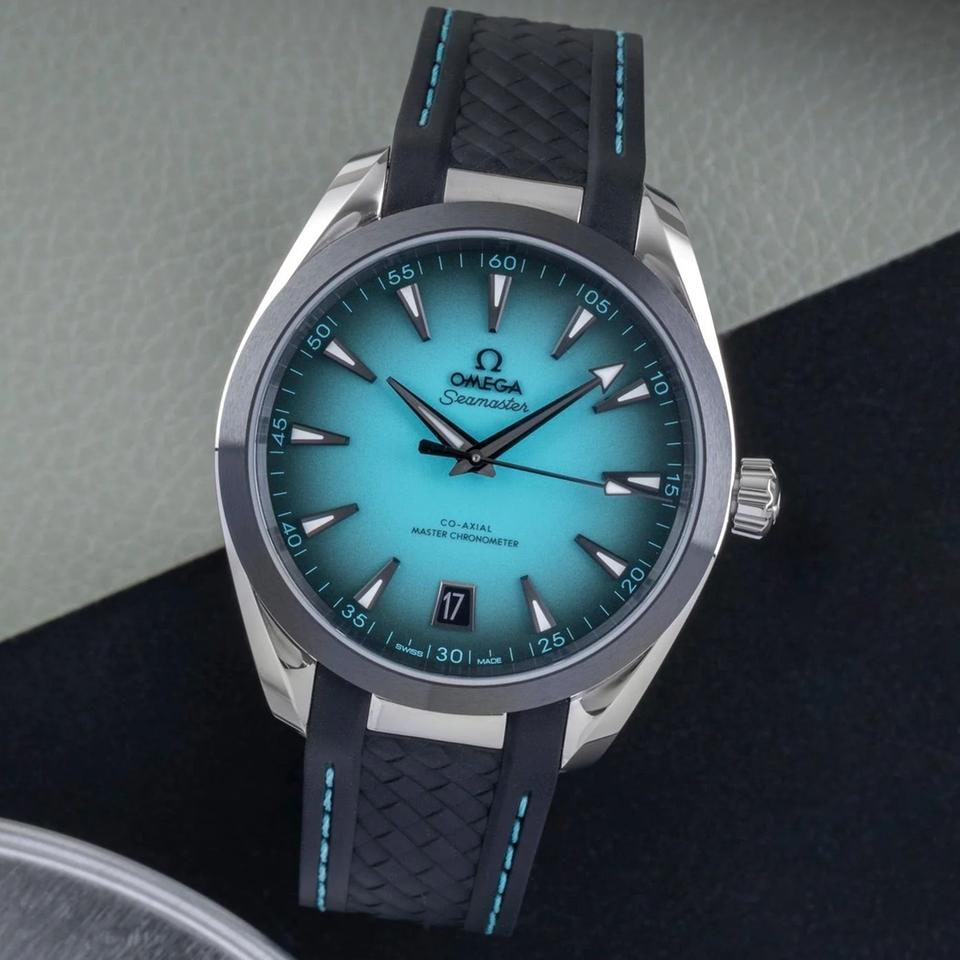 Omega Seamaster Aqua Terra Nové 2026 Tyrkysový ciferník 41mm Gumička, 220.32.41.21.03.001 — 1 z 7