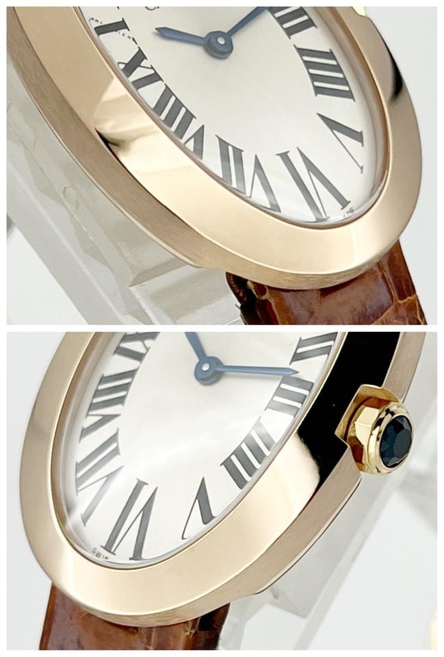 Cartier Baignoire Quartz Rose Gold Very Good Condition, 3064 — 2 of 14