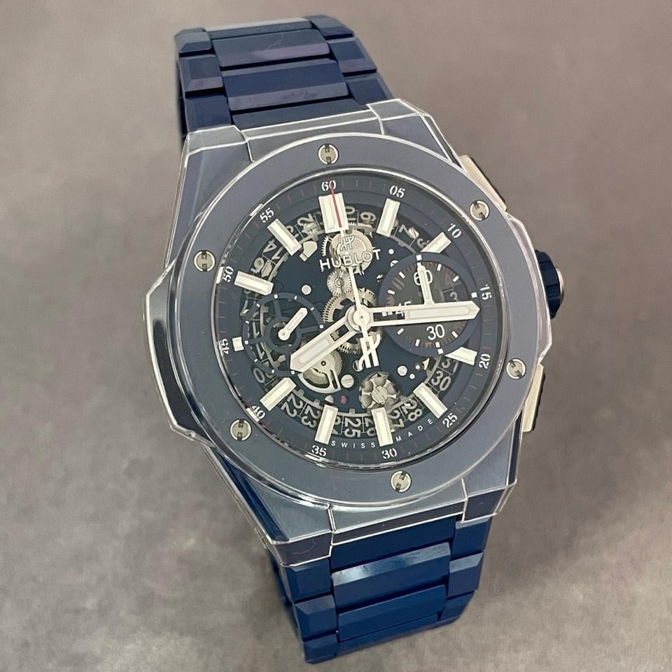 Hublot Big Bang Integral Blue Ceramic 42mm 2025 Sehr guter Zustand Originalbox und Papiere, 451.EX.5123.EX — 2 von 8