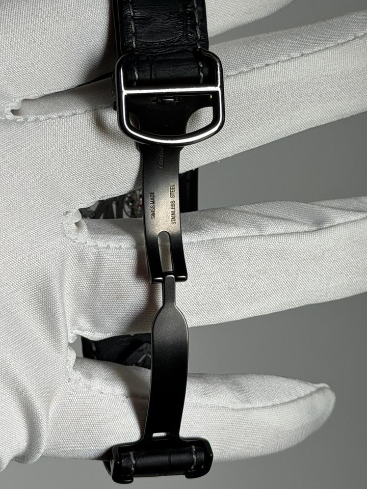 Cartier Santos de Cartier Skeleton Schwarz ADLC, WHSA0009 — 2 von 10