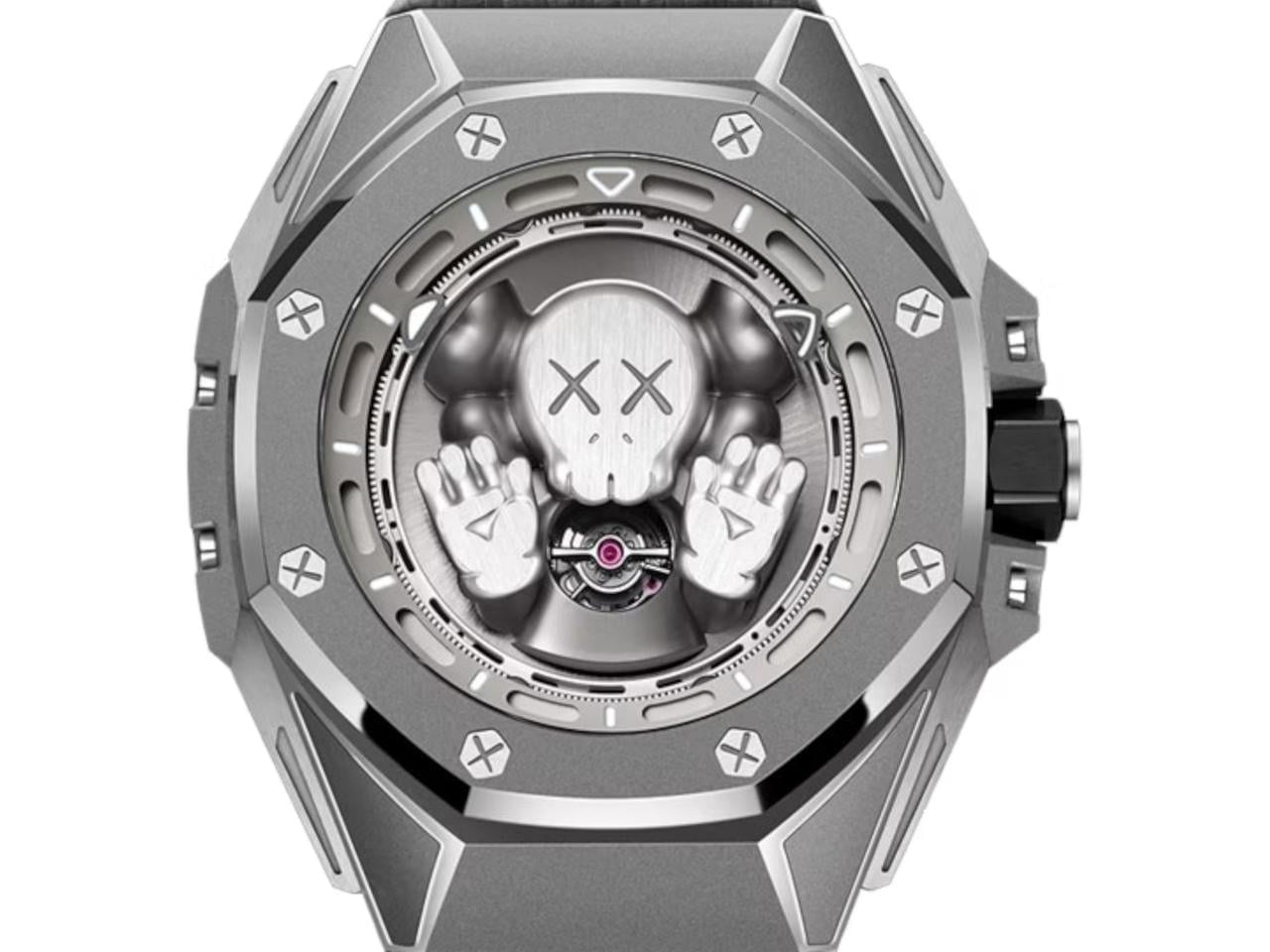 Audemars Piguet Royal Oak Concept Tourbillon Companion x Kaws Ungetragen Full Set, 26656TI.GG.D019VE.01 — 2 von 6