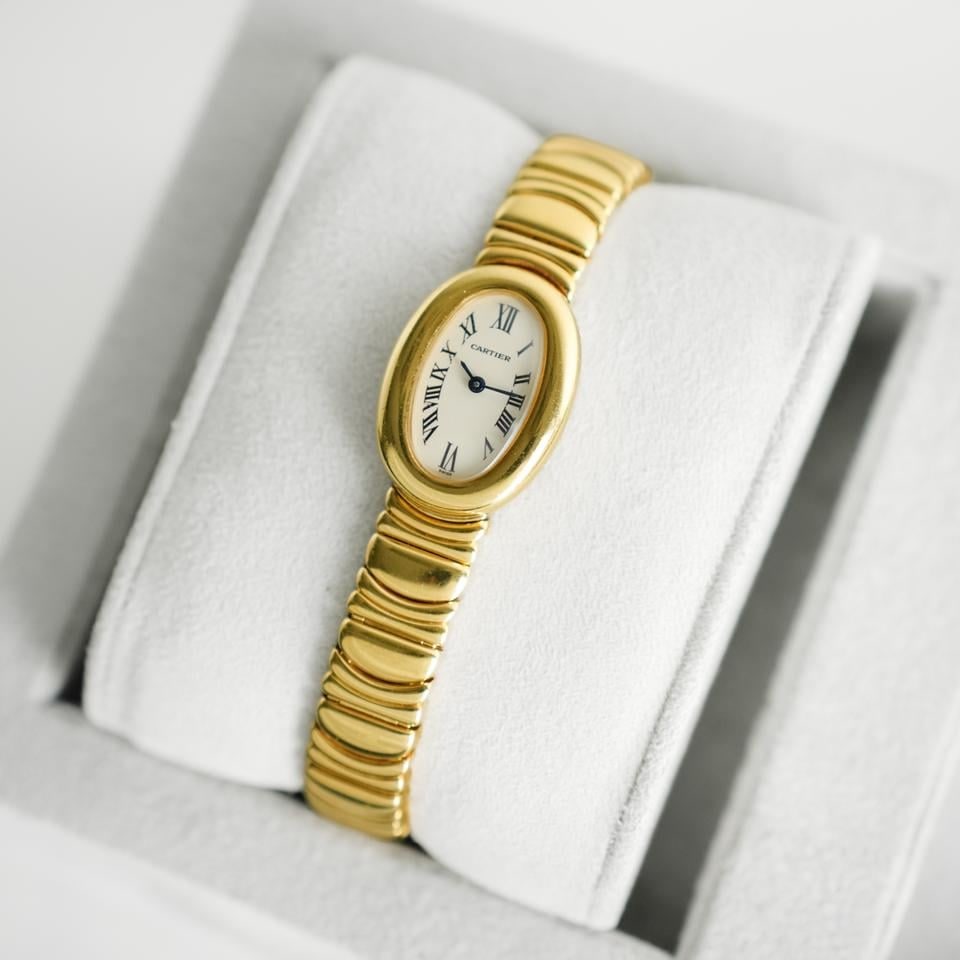 Cartier Baignoire 18K žluté zlato 18mm quartz, 2368 — 1 z 4