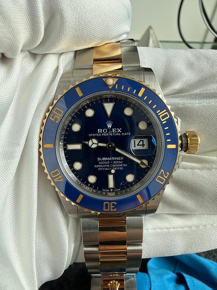 Rolex Submariner Date Bluesy Mint kompletní sada 2025, 126613LB — 1 z 14