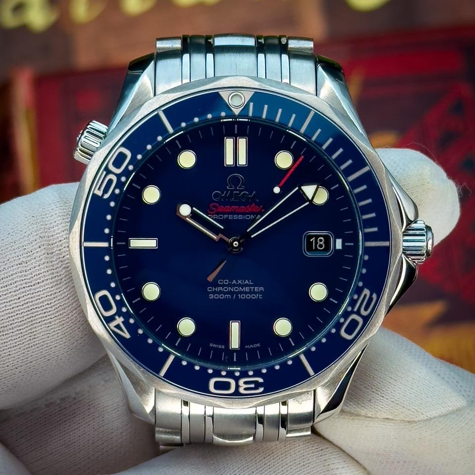 Omega Seamaster Diver 300M modrý ciferník bez vln plná sada, 212.30.41.20.03.001 — 1 z 15
