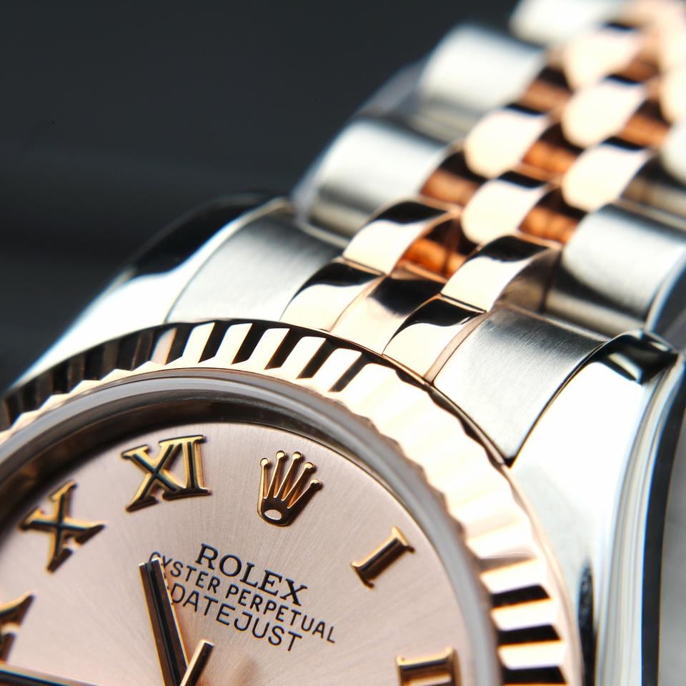 Rolex Lady Datejust mátově růžový římský ciferník Jubilee, 179171 — 2 z 13