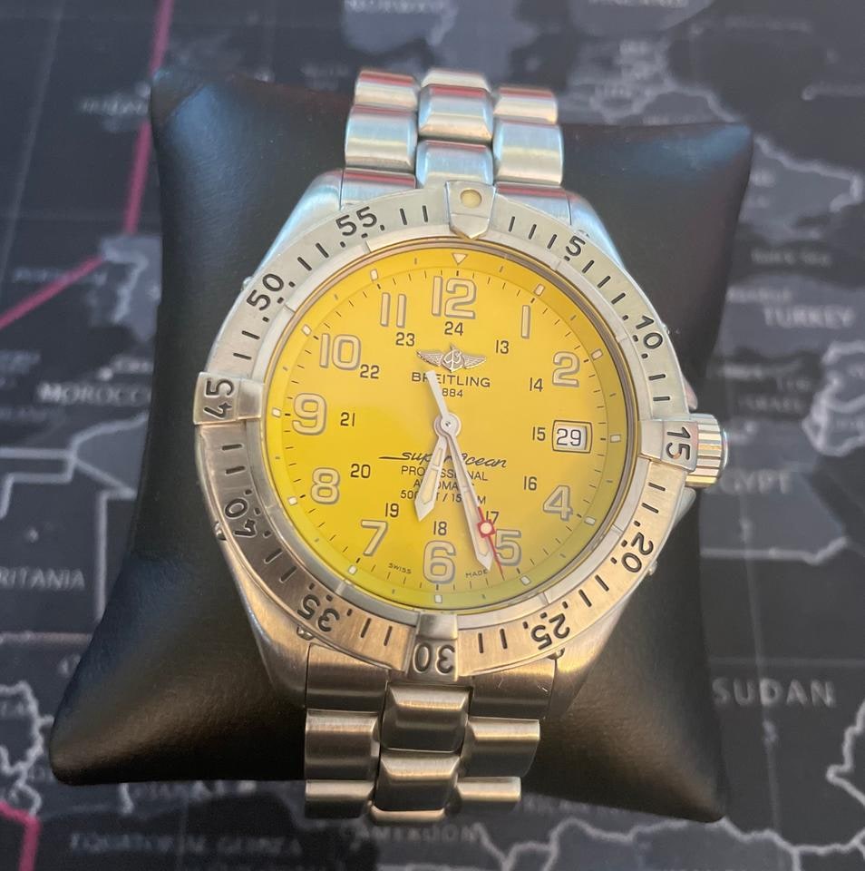 Breitling Superocean Aeromarine Professional Gelb, A17345 — 1 von 9