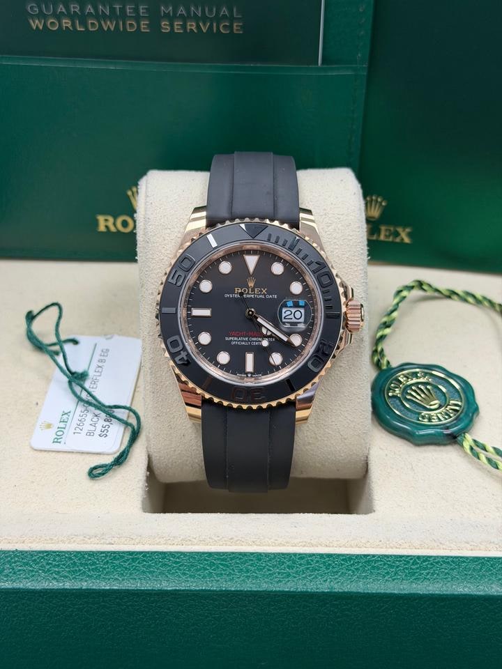 Rolex Yacht Master 40 Rose Gold zcela nové 2025, 126655 — 1 z 7