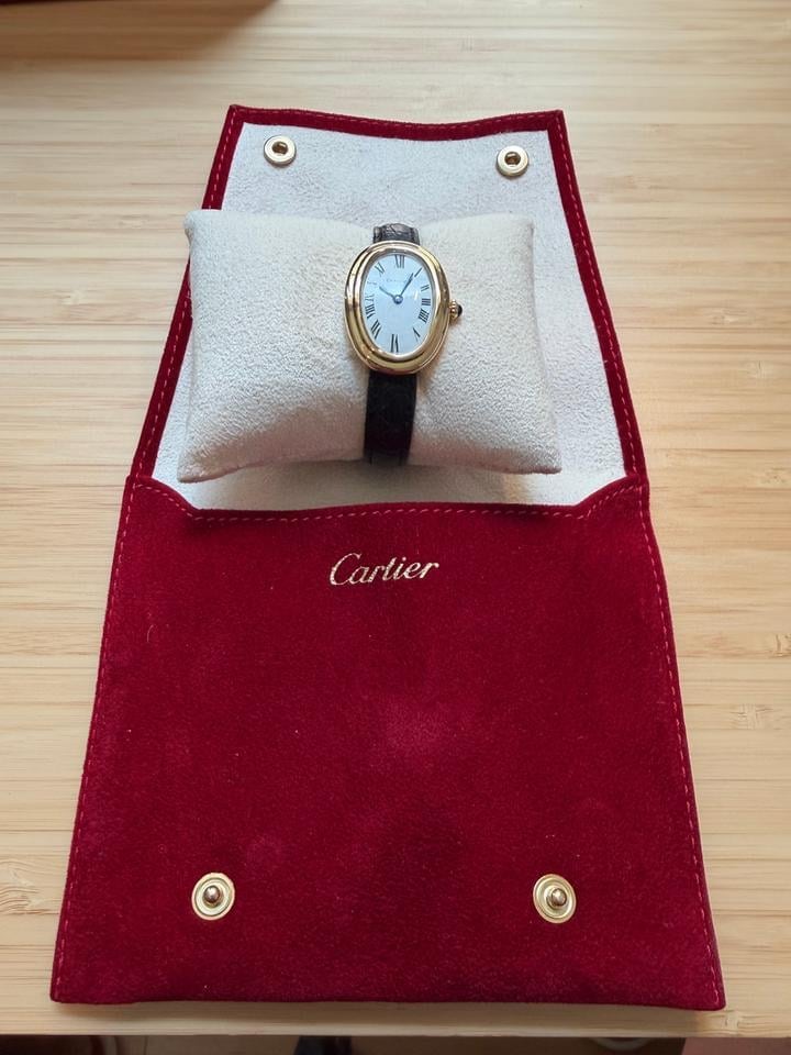 Cartier Baignoire 18K Pařížský ciferník, 78094 — 2 z 9