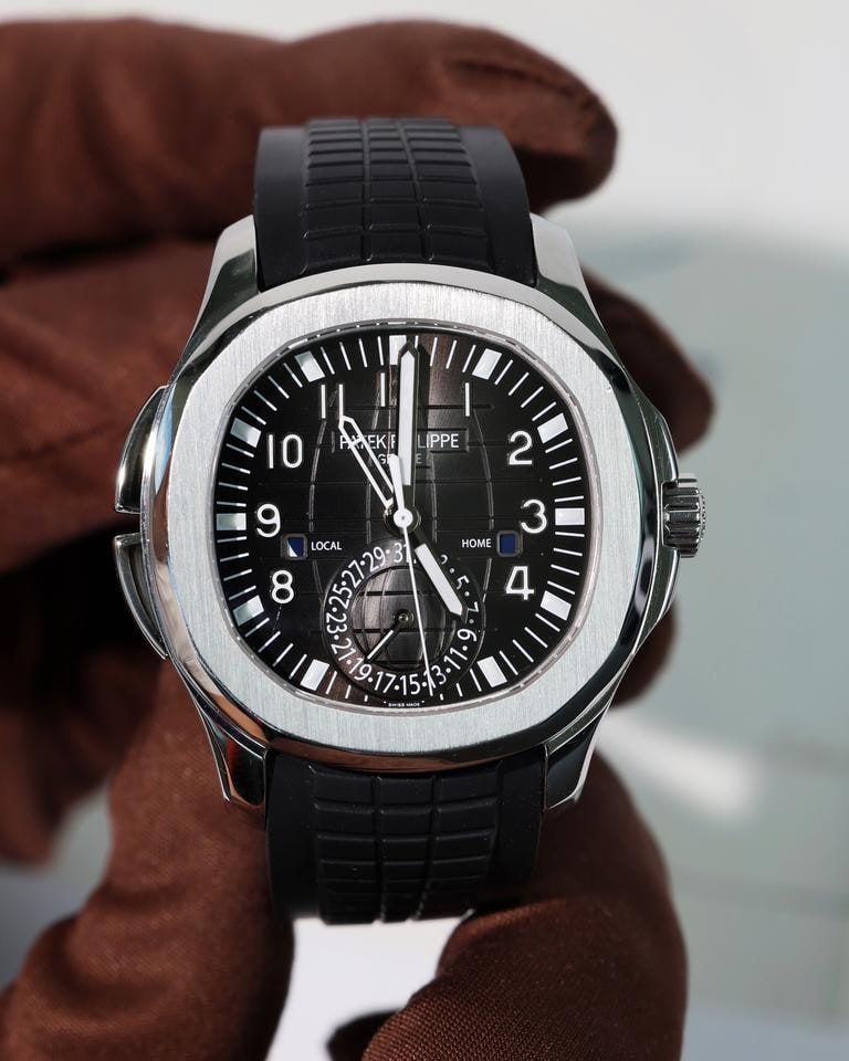 Patek Philippe Aquanaut Travel Time Jako nové Kompletní sada, 5164A-001 — 1 z 5