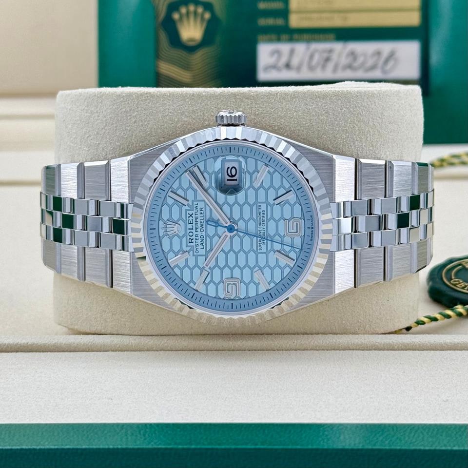 Rolex Land Dweller 40 zcela nové, nenošené, 127336 — 1 z 11