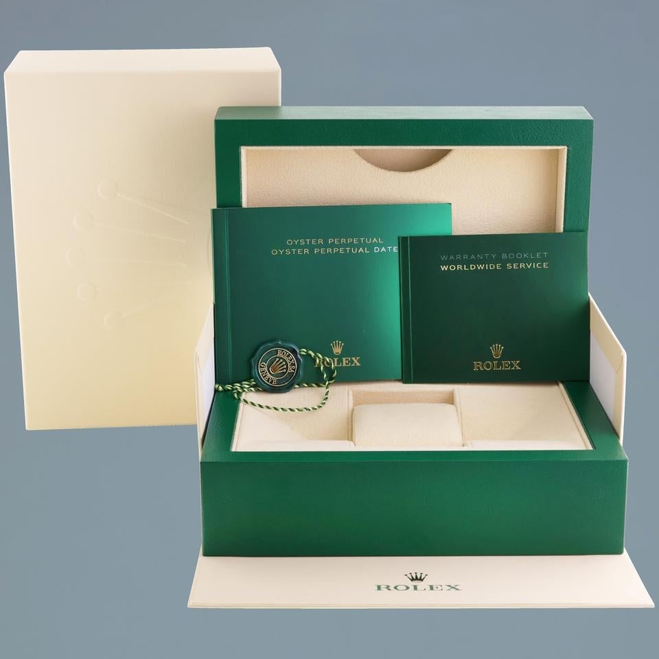 Rolex Oyster Perpetual Pistachio Stainless Steel 36mm Mint Watch Box 2025, 126000 — 2 of 7