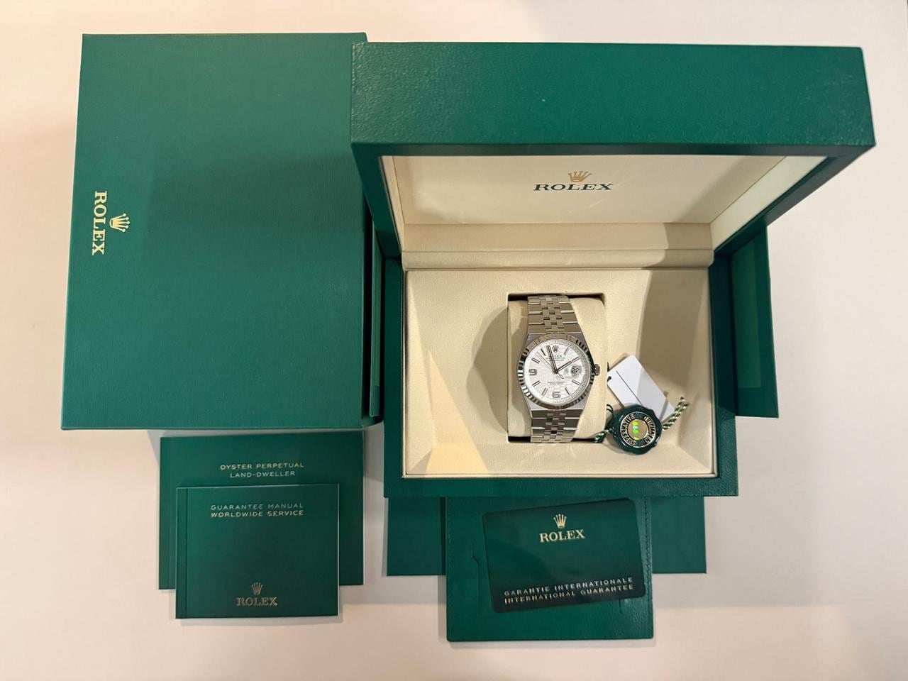 Rolex Land Dweller Nenošené LC AT První faktura kupujícího Srpen 2026, 127334 — 2 z 8