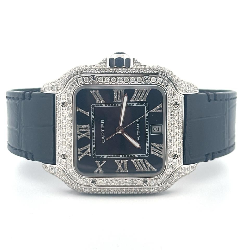 Cartier Santos de Cartier Nachrüst-Diamanten, WSSA0018 — 1 von 14
