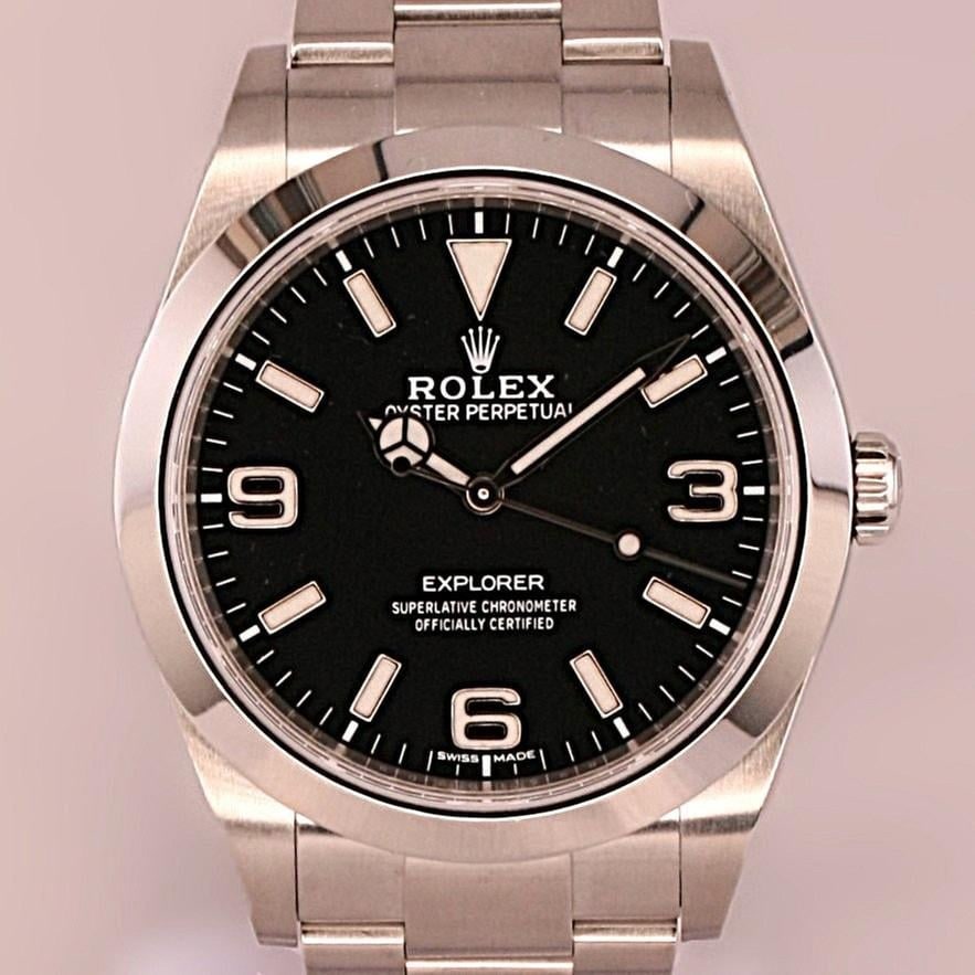 Rolex Explorer černý ciferník, 214270 — 1 z 10