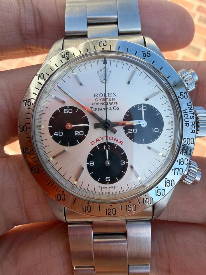 Rolex Daytona Rare Original Silver Tiffany Dial, 6265 — 1 of 6