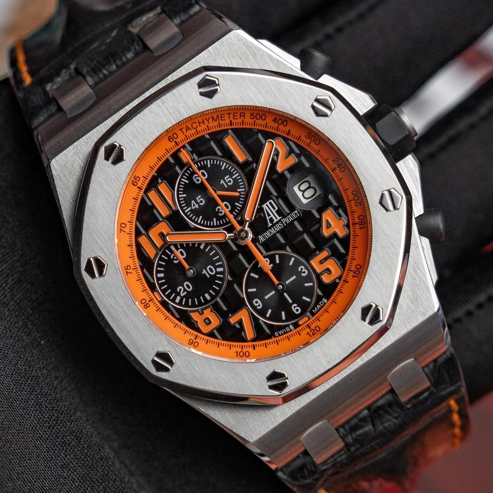 Audemars Piguet Royal Oak Offshore Volcano 42mm Pouze hodinky Vynikající stav Černý řemínek, 26170ST.OO.D101CR.01 — 1 z 12