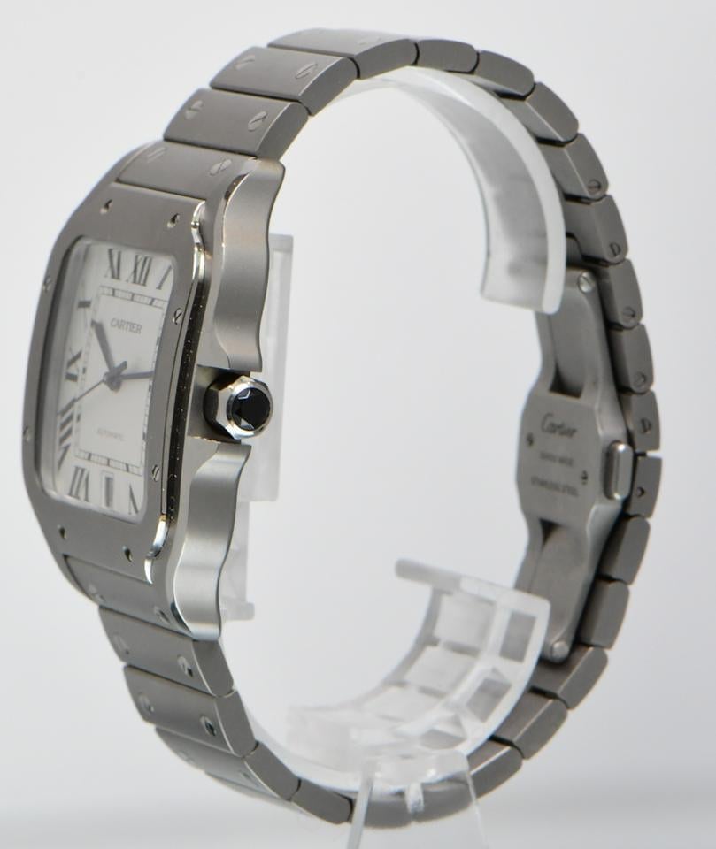 Cartier Santos de Cartier Titanium Armband Weißes Zifferblatt, WSSA0089 — 2 von 8