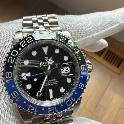 Rolex GMT Master II Batgirl s přidanými články od AD, 126710BLNR — 1 z 16