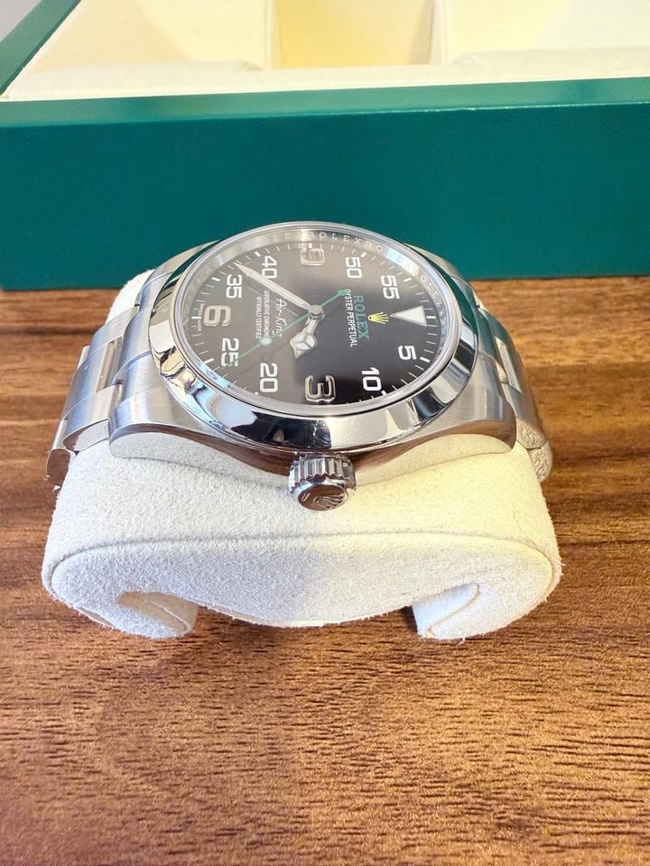 Rolex Air King černý ciferník s doklady, 116900 — 2 z 9