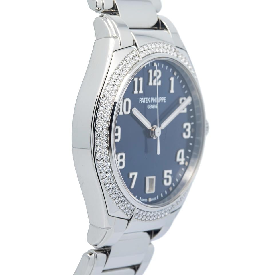 Patek Philippe Twenty 4 2019 Papiere Edelstahlarmband Blaues Sunburst-Zifferblatt Diamantlünette Automatik 36mm, 7300/1200A-001 — 2 von 6