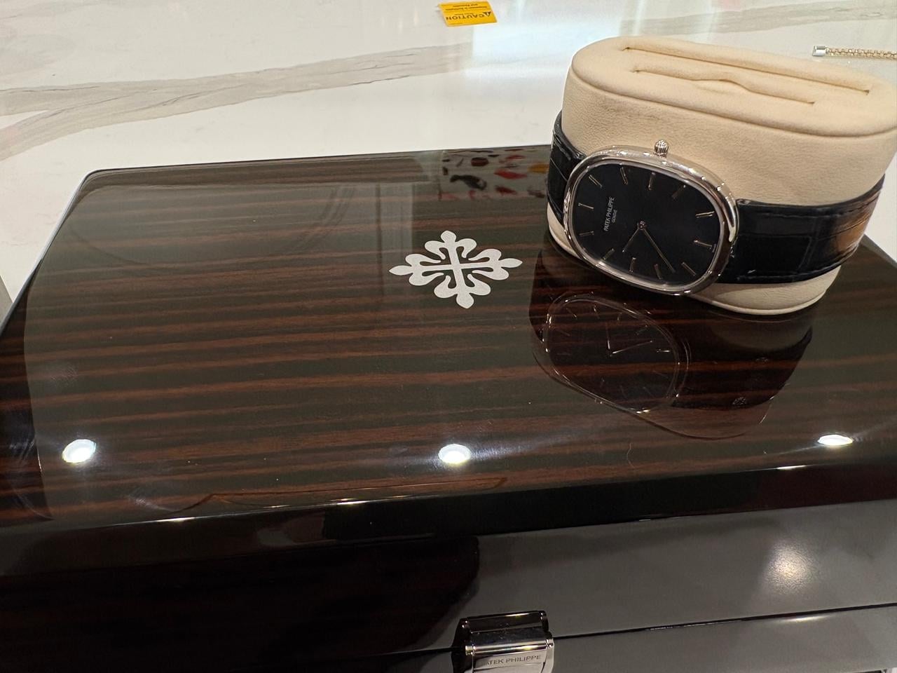 Patek Philippe Golden Ellipse kürzlich von Patek gewartet, 5738P-001 — 2 von 12
