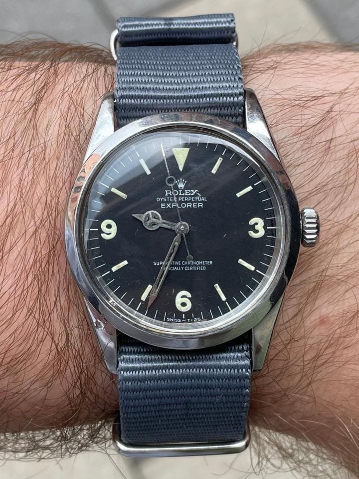 Rolex Explorer Original Dial Overhaul August 2026 1967, 1016 — 1 of 12