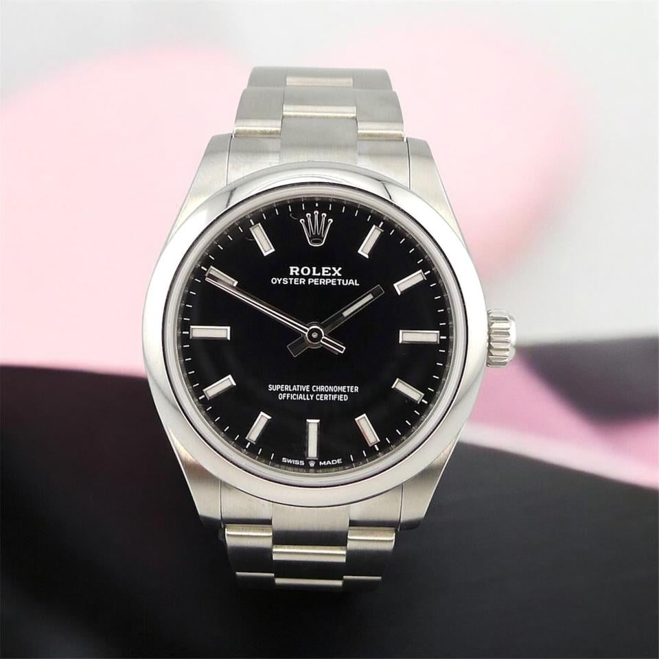 Rolex Oyster Perpetual 31 černý ciferník zcela nové nenošené 2026, 277200 — 1 z 12