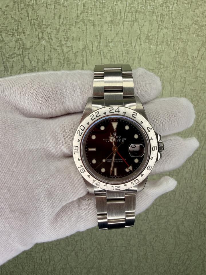 Rolex Explorer II černý ciferník pánské hodinky, 16570 — 1 z 8