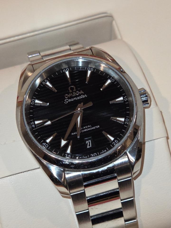 Omega Seamaster Aqua Terra Master Chronometer 38mm černý ciferník plná sada, 220.10.38.20.01.001 — 1 z 11