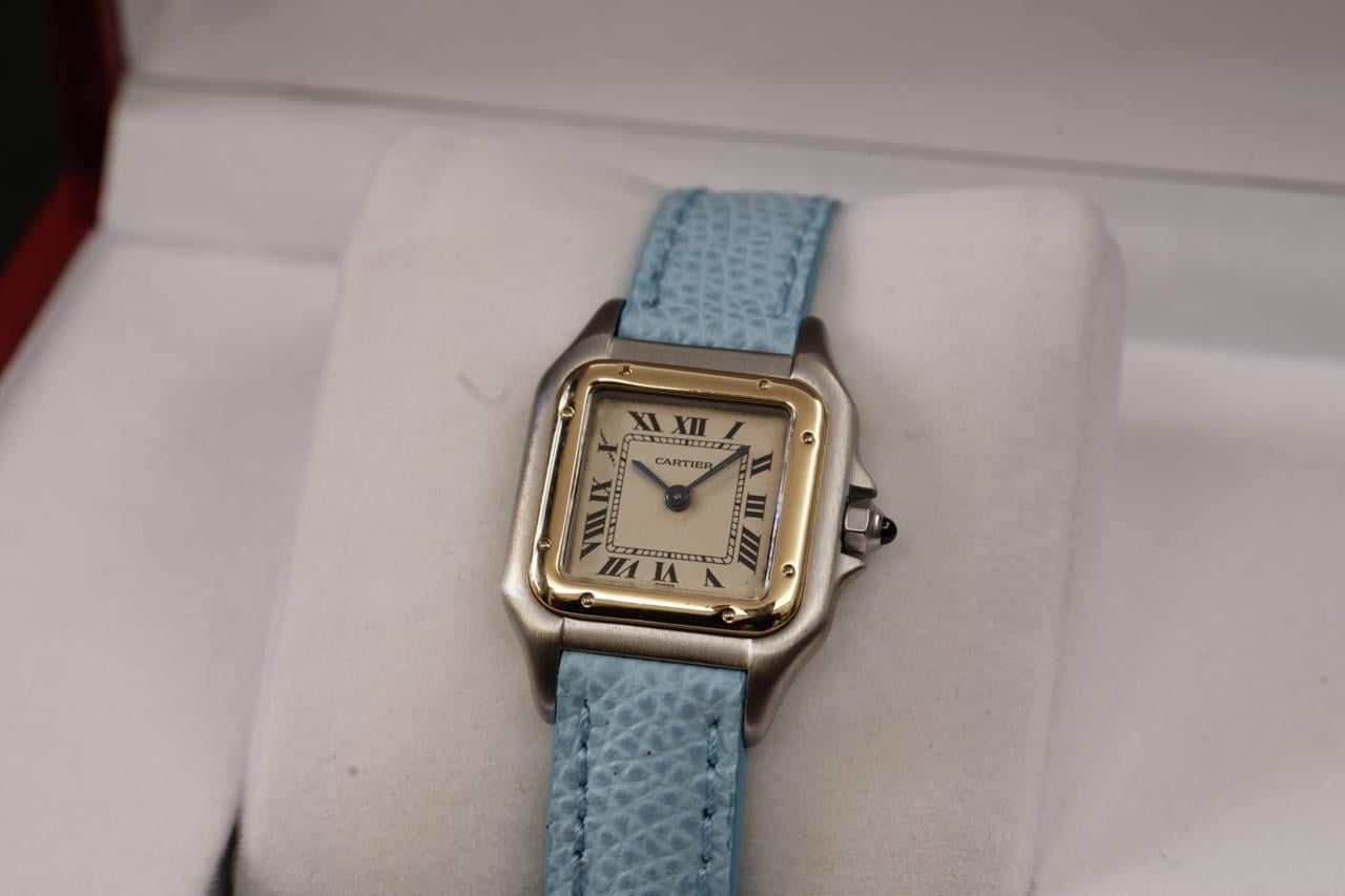 Cartier Panthère ocel a zlato dámské s překlápěcí sponou, 1120 — 1 z 8