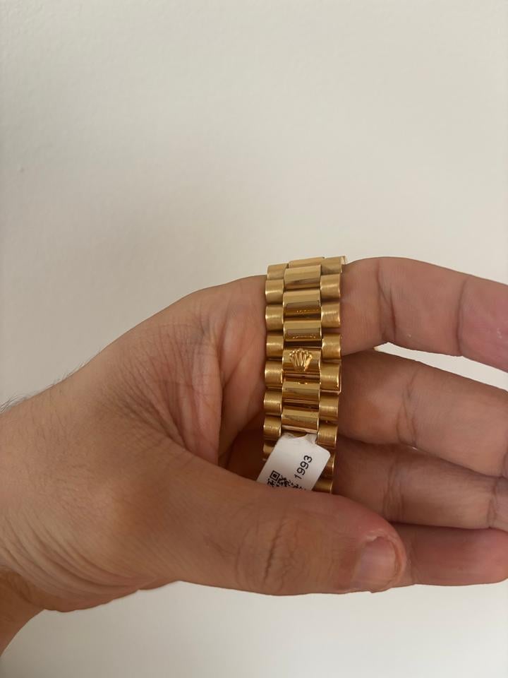Rolex Day Date President 18K zlato Double Quickset, 18238 — 2 z 8