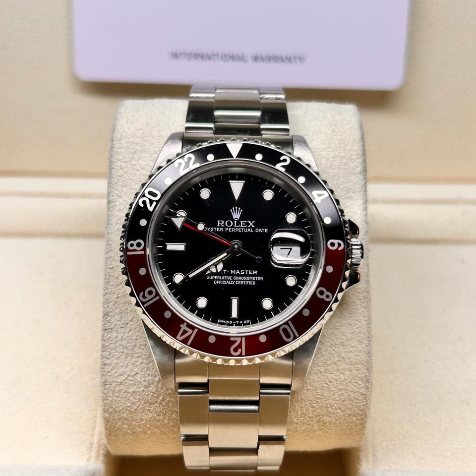 Rolex GMT Master II nerezová ocel černý ciferník Coke, 16710 — 1 z 8