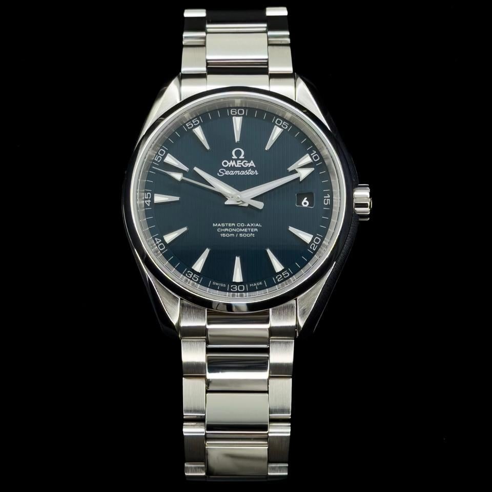 Omega Seamaster Aqua Terra 2025 modrý teakový ciferník 41,5 mm kalibr 8500 kompletní sada, 231.10.42.21.03.003 — 1 z 14
