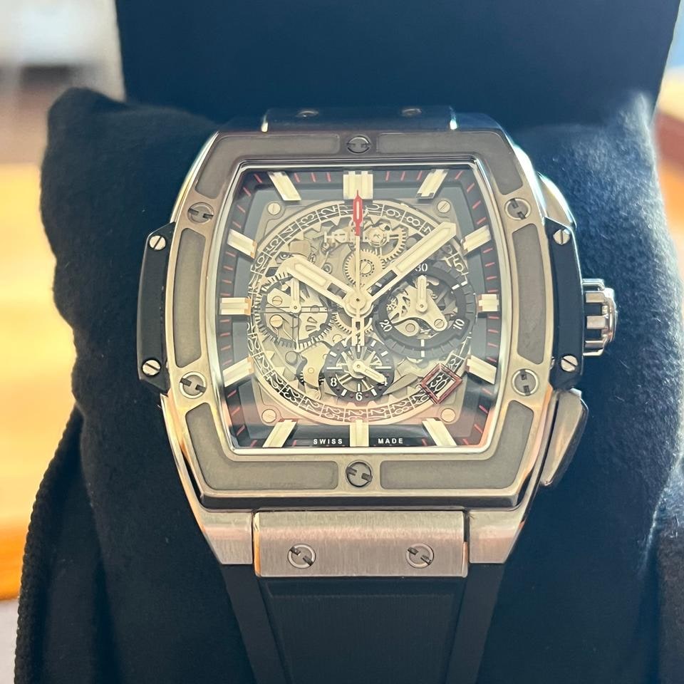 Hublot Spirit of Big Bang Titanium Chronograph 2019 Sehr guter Zustand, 601.NX.0173.LR — 1 von 9