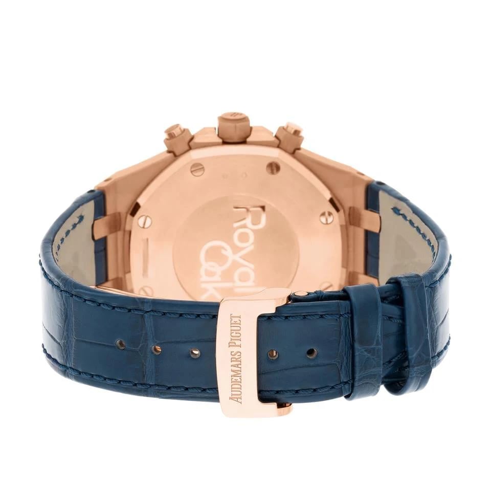 Audemars Piguet Royal Oak Chronograph 41mm blaues Zifferblatt Roségold 26331OR.OO.D315CR.01 — 2 von 11