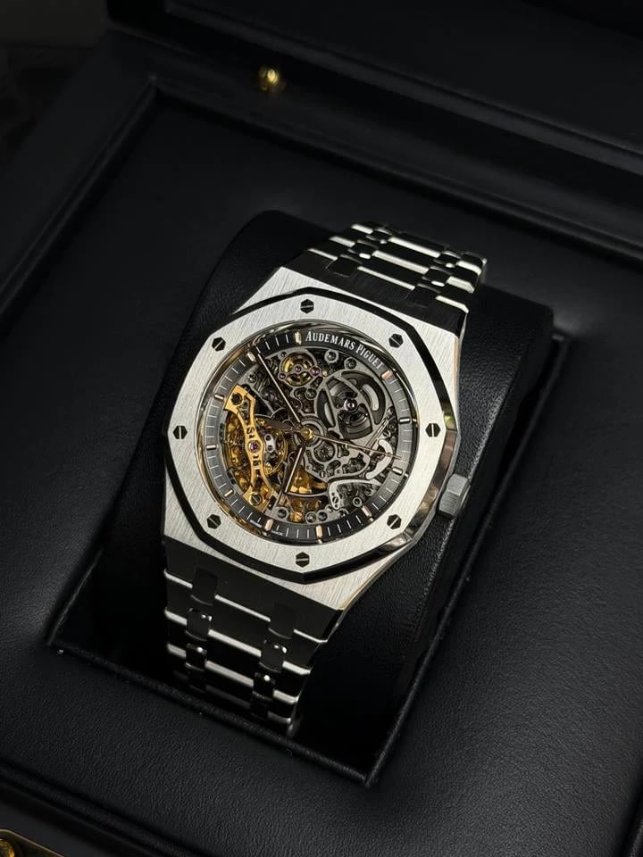 Audemars Piguet Royal Oak Double Balance Wheel Openworked 41mm Stainless Steel 15407ST.OO.1220ST.01 — 2 of 6