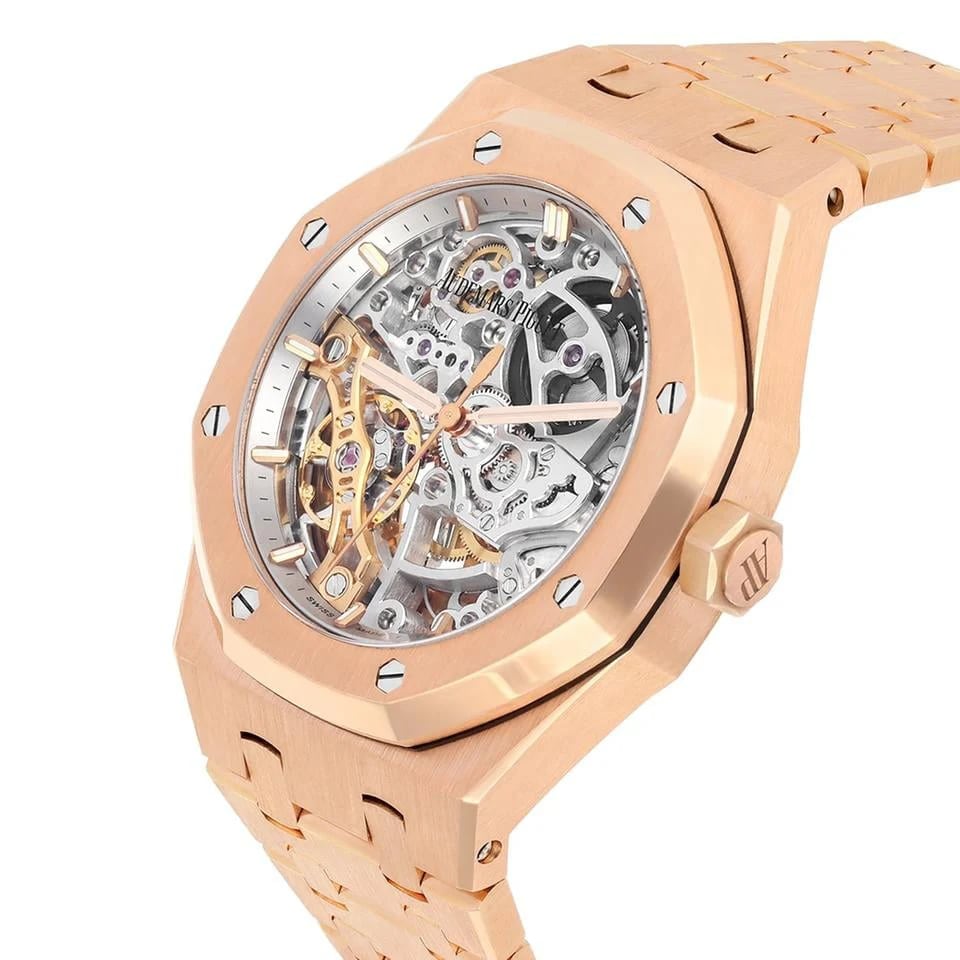 Audemars Piguet Royal Oak Doppelunruh Openworked 37mm Roségold — 2 von 9