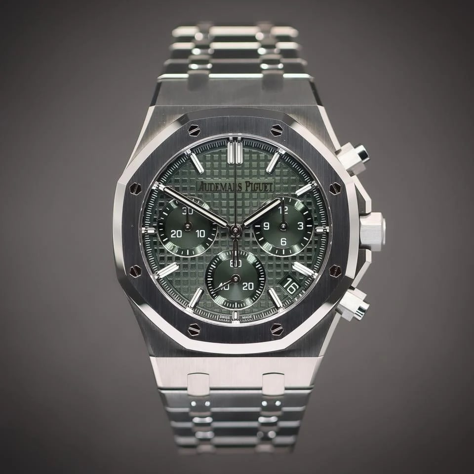 Audemars Piguet Royal Oak Chronograph 41mm Rauchblaues Zifferblatt Edelstahl — 1 von 7