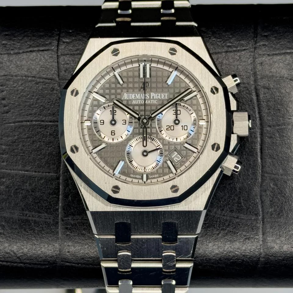 Audemars Piguet Royal Oak Chronograph 38mm Ruthenium Zifferblatt Edelstahl — 1 von 6