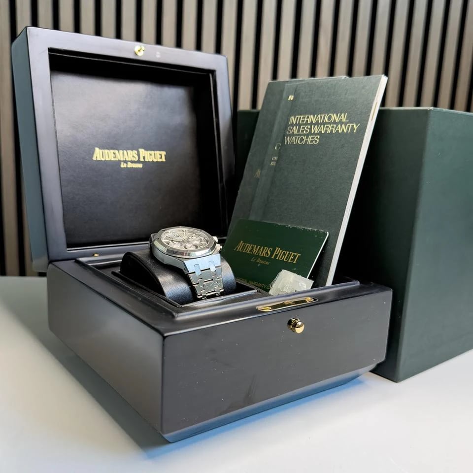 Audemars Piguet Royal Oak Chronograph 38mm Ruthenium Zifferblatt Edelstahl — 2 von 6